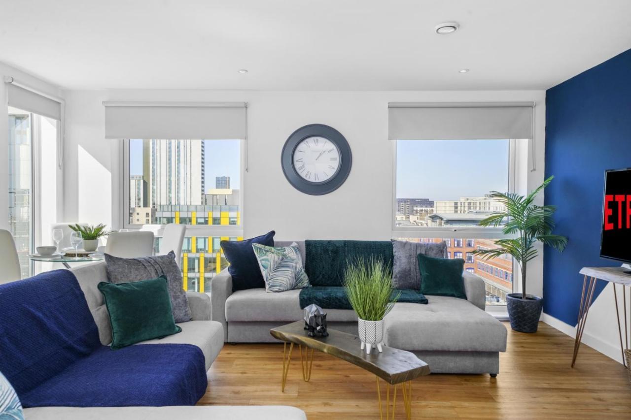 Stunning City Centre Penthouse - Sleeps 10 - Parking Manchester Kültér fotó